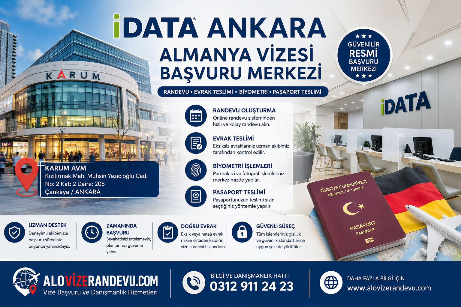 İDATA Ankara 2026 Güncel Vize Rehberi